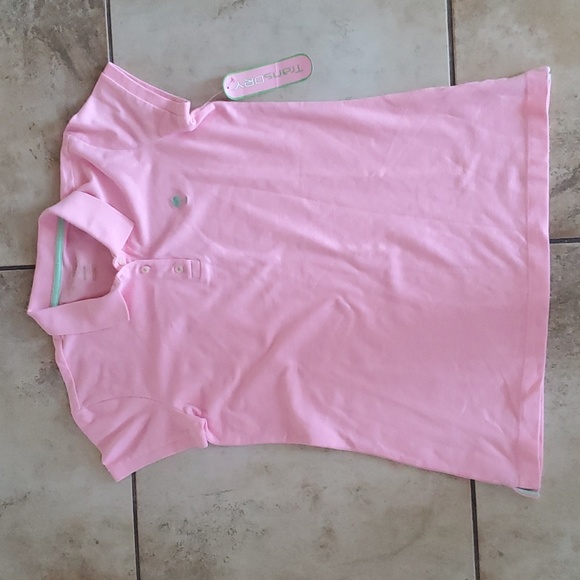 Lilly Pulitzer Tops - Lilly Pulitzer pink polo womens NWT